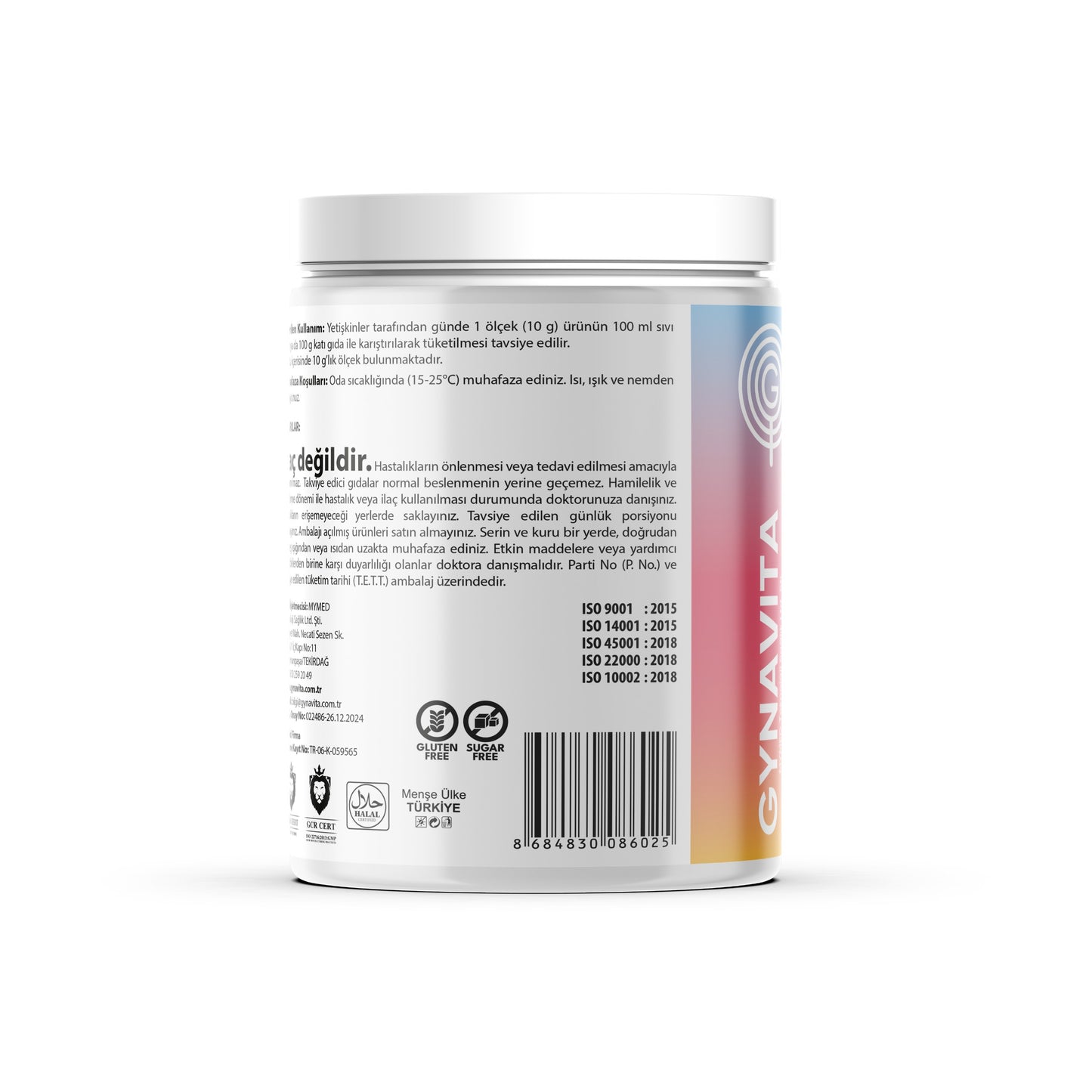 Gynavita Collagen No1 500gr Jar